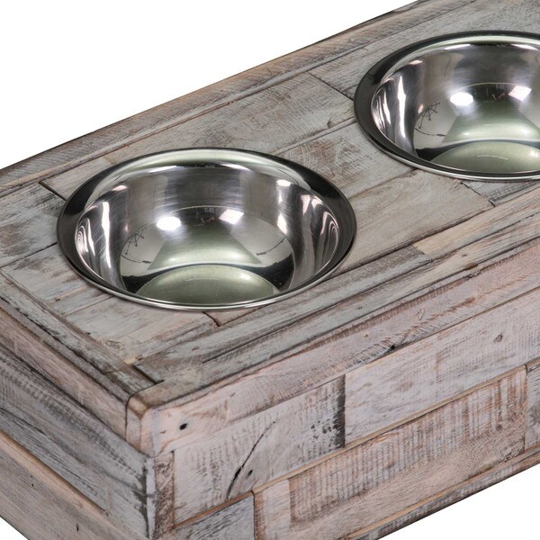 Raised pet dishes